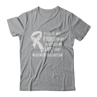 This Is My Fight Lung Cancer Awareness-T-Shirt & Hoodie-Classic T-Shirt-Sport Grey