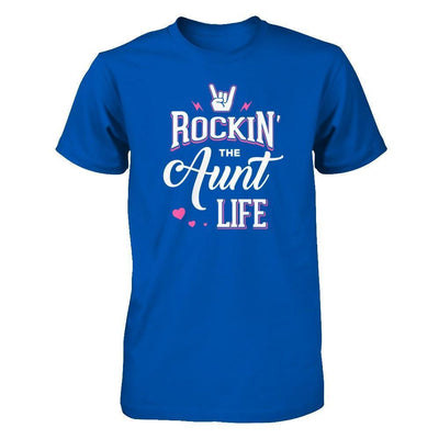 Rockin' The Aunt Life-T-Shirt & Tank Top-Premium T-Shirt-Royal