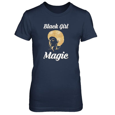 Black Girl Magic-T-Shirt & Tank Top-Women's T-Shirt-Navy