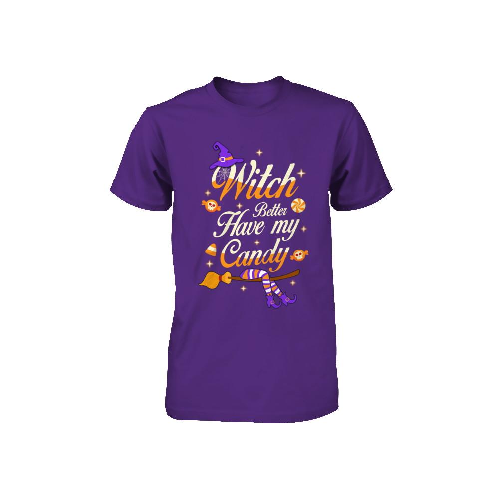 Costume Halloween Witch Better Have My Candy Youth-Youth Shirt-