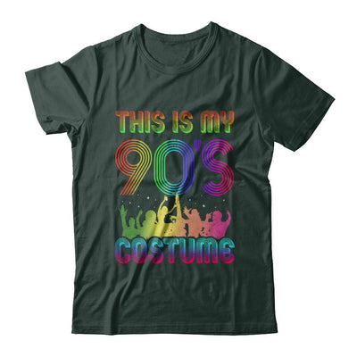 This Is My 90s Costume Halloween 1990s Gift-T-Shirt & Hoodie-Classic T-Shirt-Forest Green