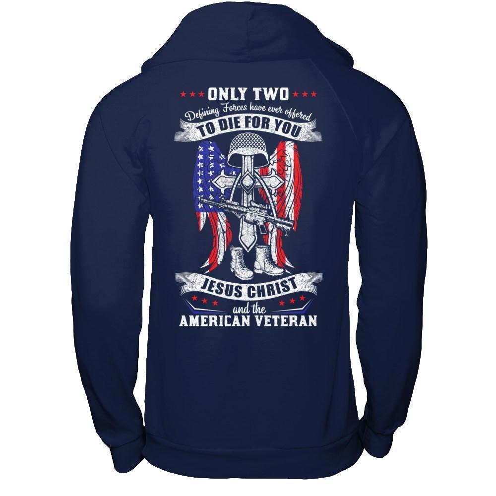Only Two Defining Forces Have Ever Offered To Die-T-Shirt & Hoodie-Pullover Hoodie-Navy