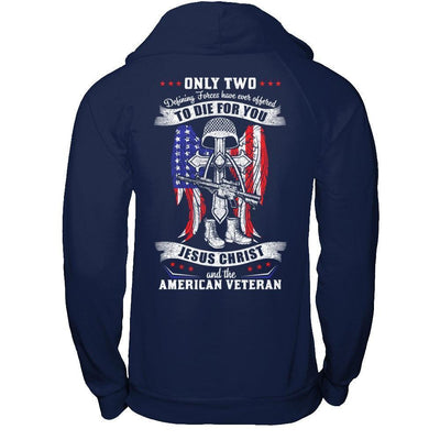 Only Two Defining Forces Have Ever Offered To Die-T-Shirt & Hoodie-Pullover Hoodie-Navy
