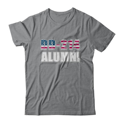Military DD-214 Alumni Vintage American US Veteran-T-Shirt & Hoodie-Classic T-Shirt-Sport Grey