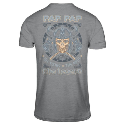Pap Pap The Viking The Myth The Legend-T-Shirt & Hoodie-Classic T-Shirt-Sport Grey