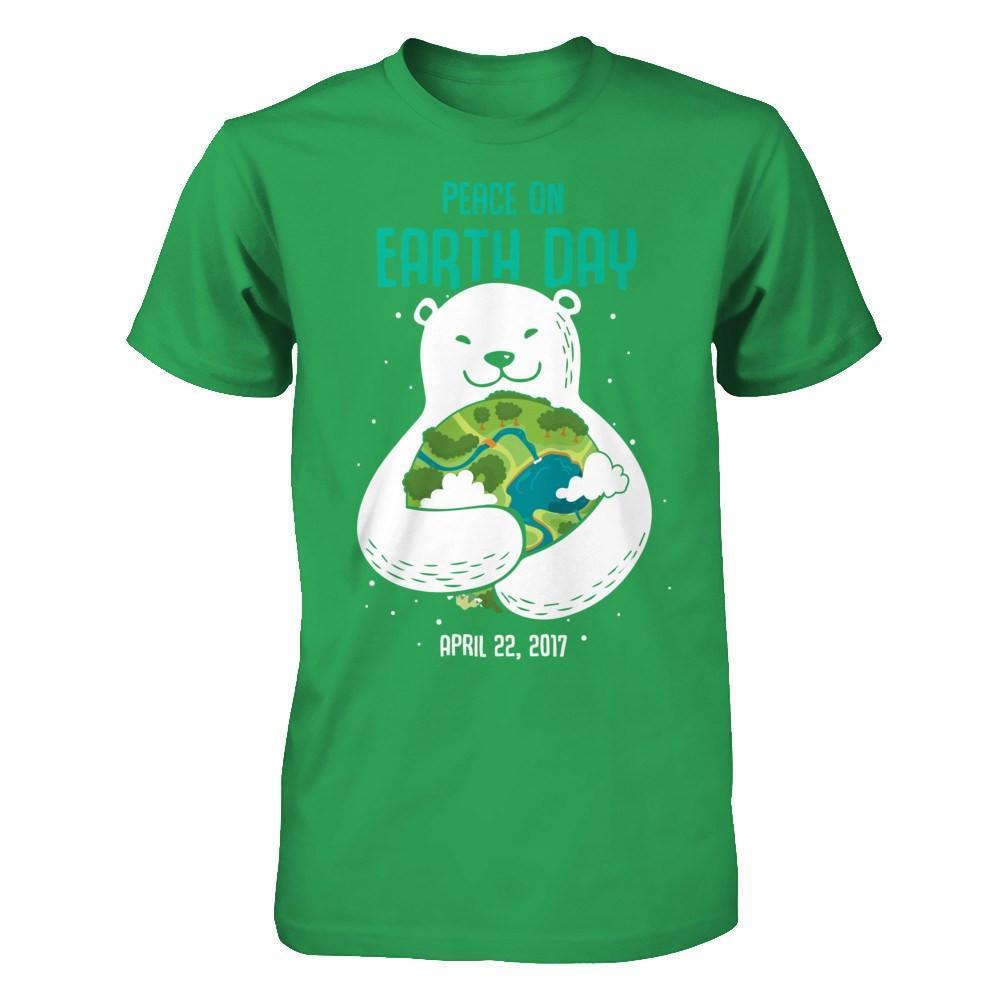 Peace On Earth Day 2017-T-Shirt & Hoodie-Premium T-Shirt-Kelly Green