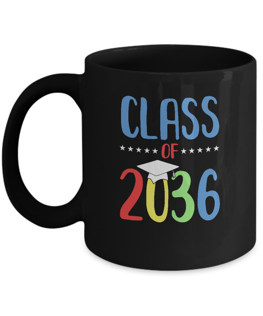 Grow With Me First Day Of School Class Of 2036 Mug-Coffee Mug-11oz Mug-Black