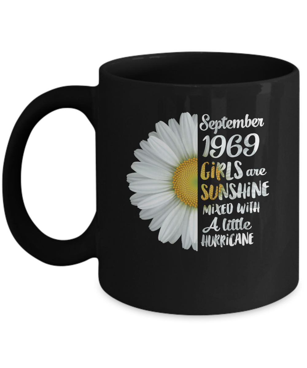 September Girls 1969 52th Birthday Gifts Mug-Coffee Mug-11oz Mug-Black