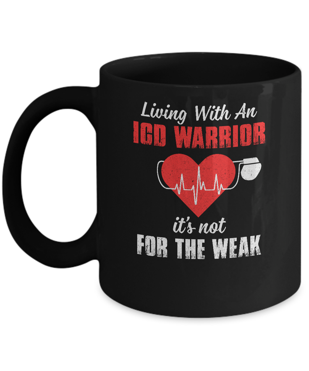 Living With An Implantable Cardioverter Defibrillator Mug