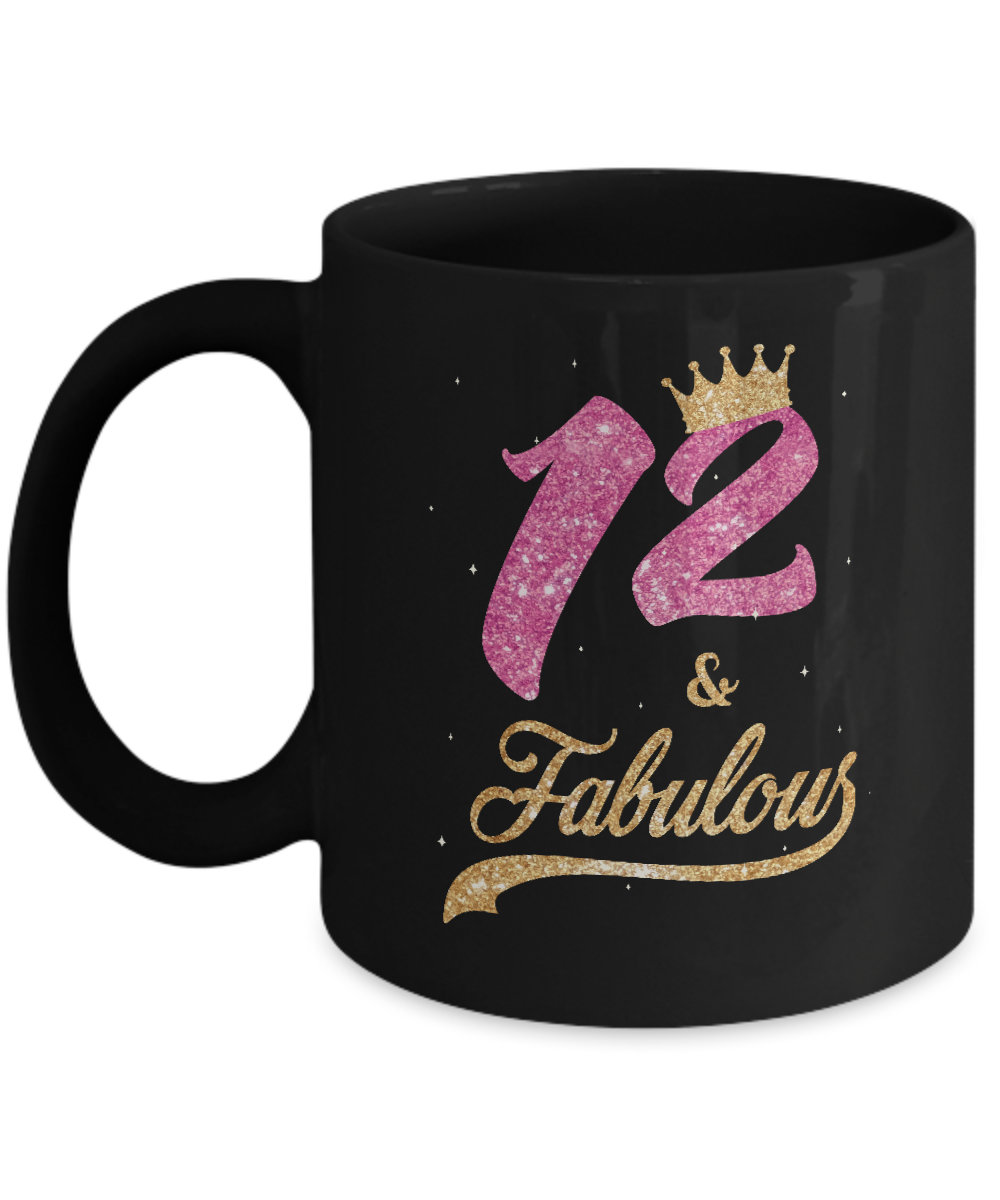 12Th And Fabulous Twelve Birthday Mug