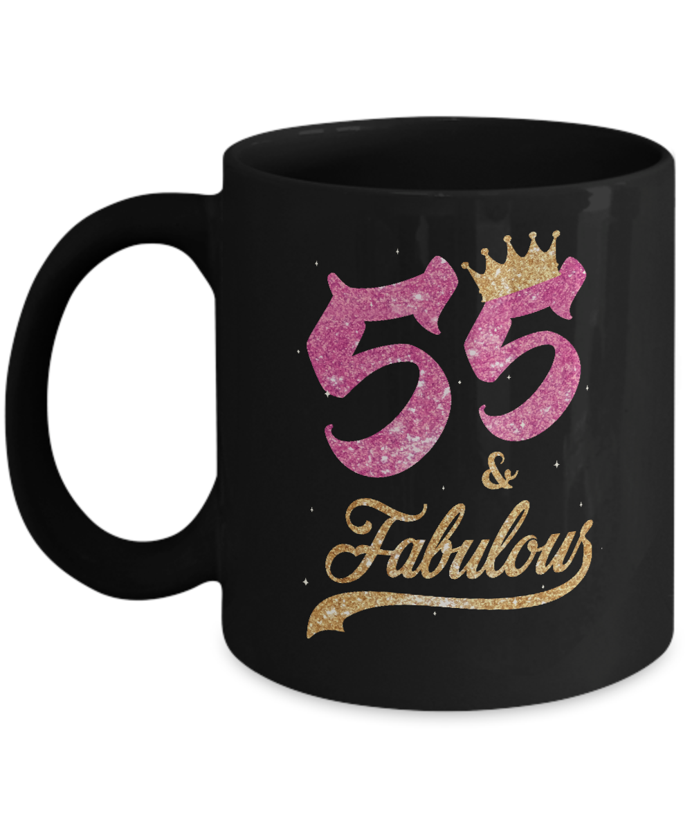 55 And Fabulous 1967 55th Birthday Gift Mug