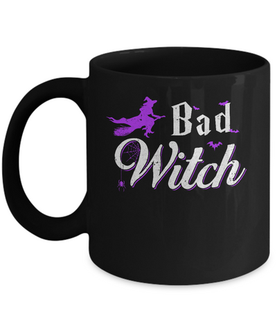 Bad Witch Halloween Mug-Coffee Mug-11oz Mug-Black