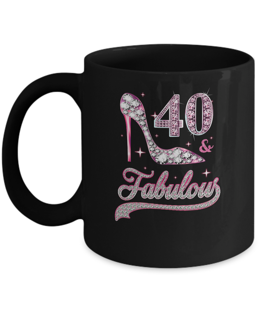 40 And Fabulous 40 Years Old 1982 40th Birthday Gift Mug