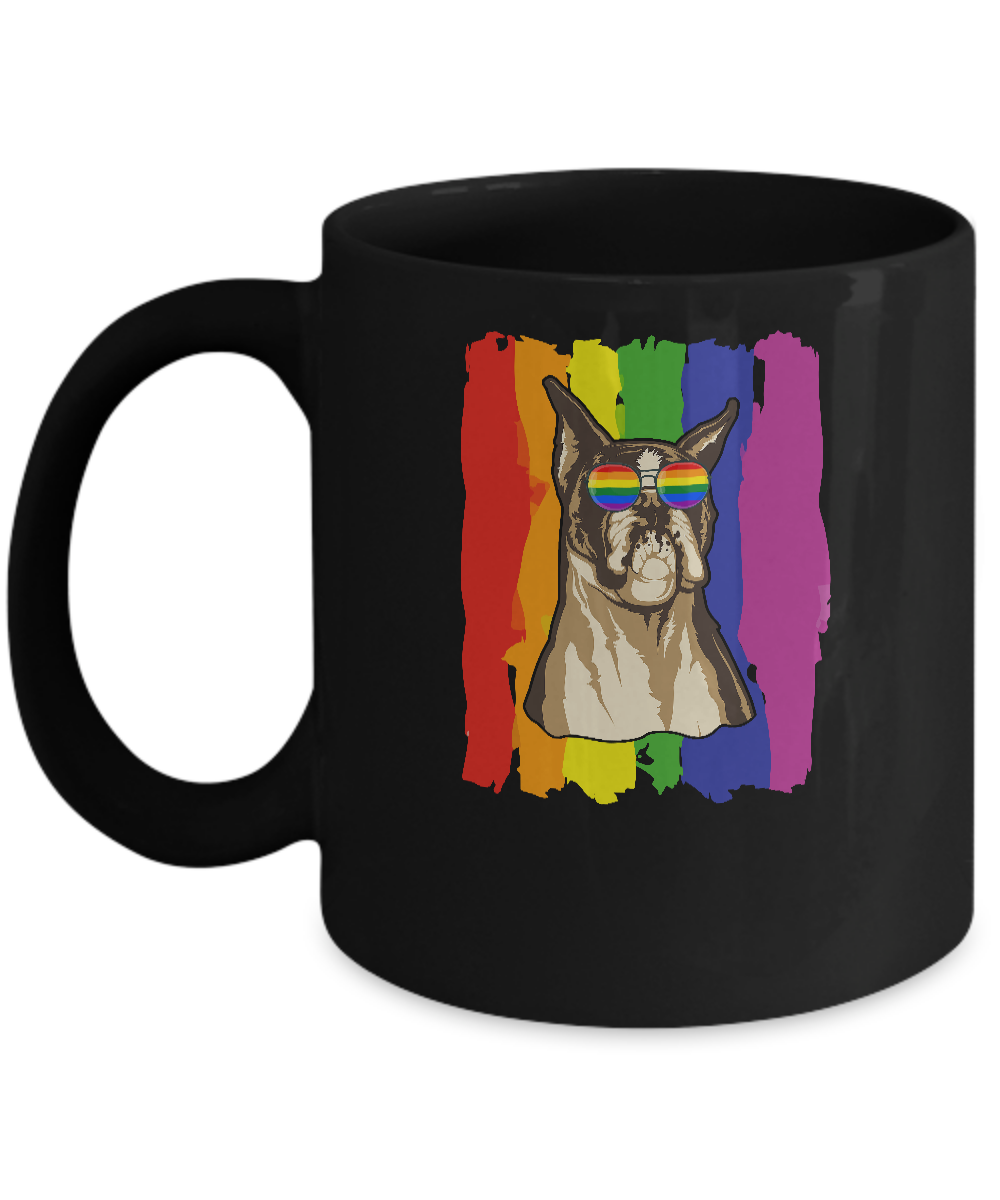 Funny Boxer LGBT LGBT Pride Gifts Mug-Coffee Mug-11oz Mug-Black