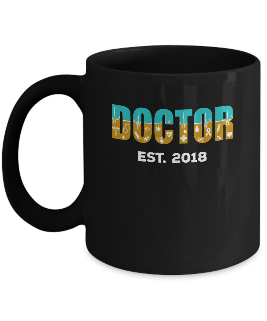 Medical School Graduation Doctor 2018 Mug-Coffee Mug-11oz Mug-Black