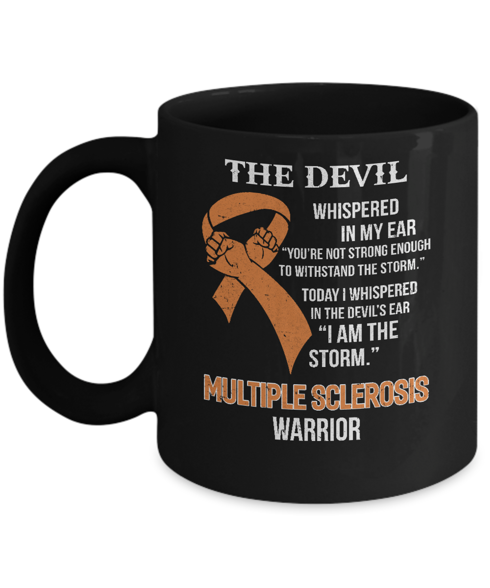 I Am The Storm Support Multiple Sclerosis Awareness Warrior Gift Mug