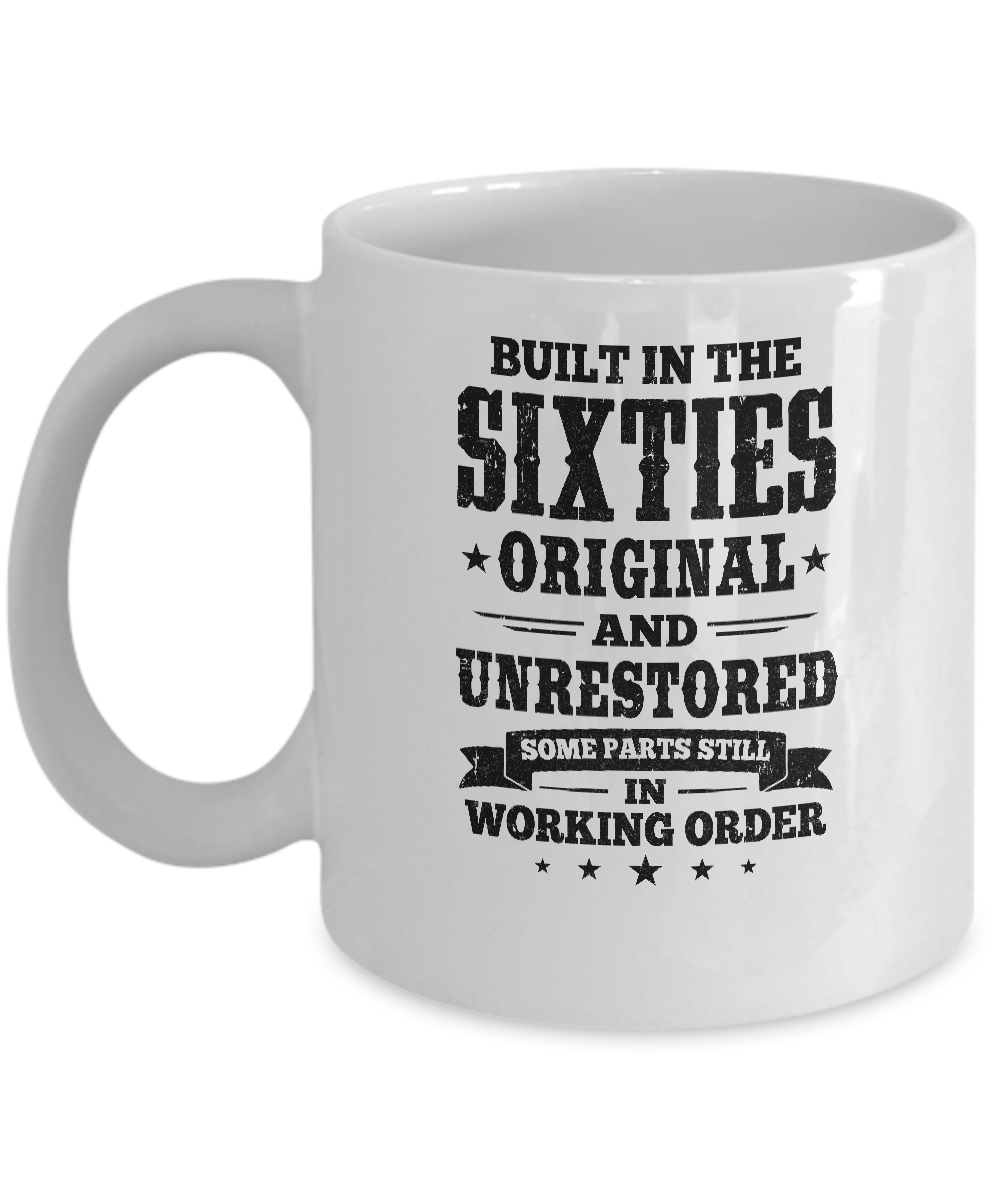 Built In The Sixties Original And Unrestored 1960s Birthday Mug