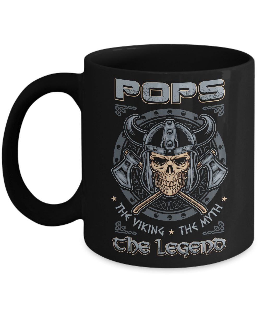 Pops The Viking The Myth The Legend Mug