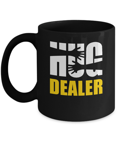 Hug Dealer Free Hug Mug-Coffee Mug-11oz Mug-Black
