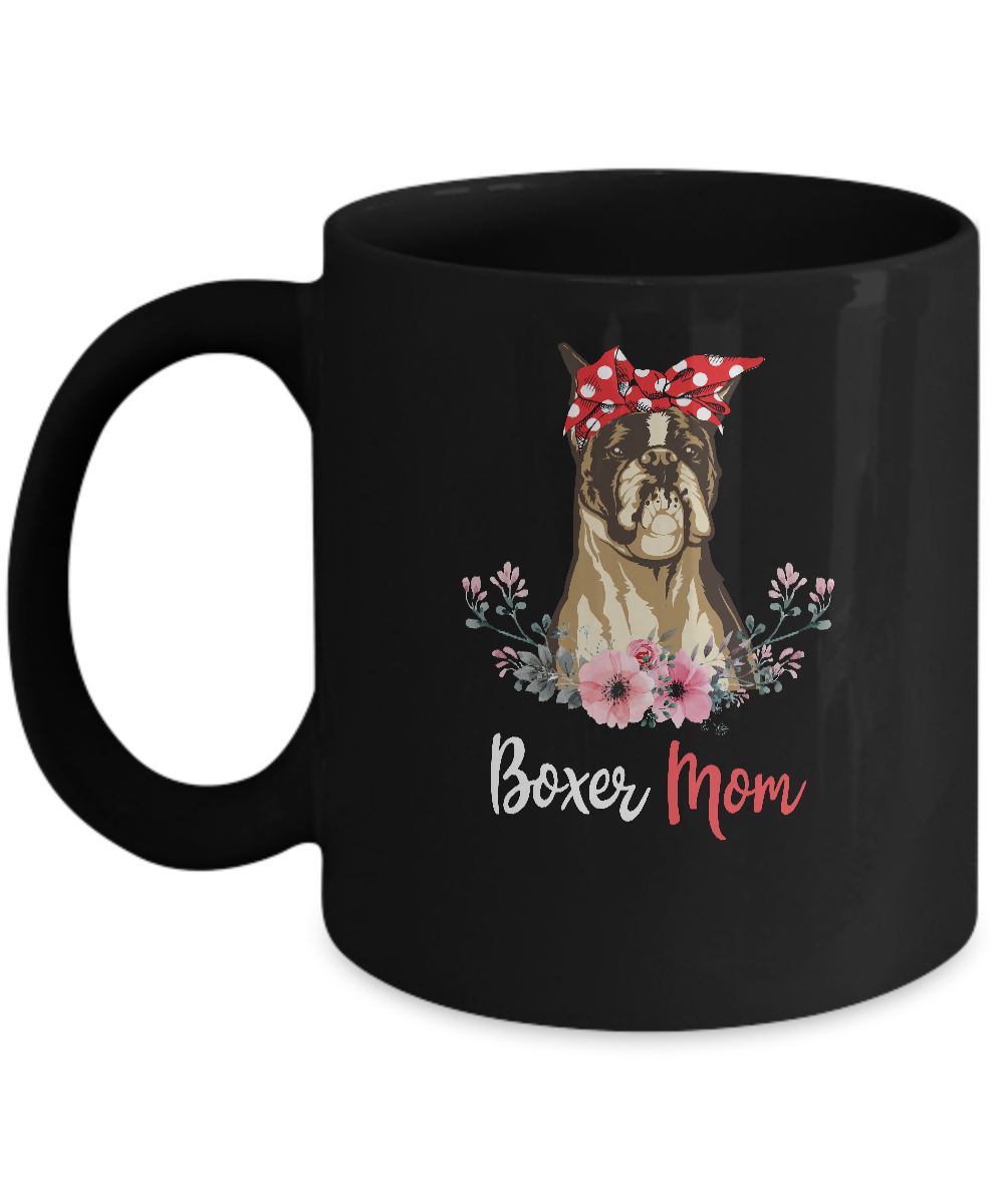 Boxer Mom Gift For Women Dog Lover Mug