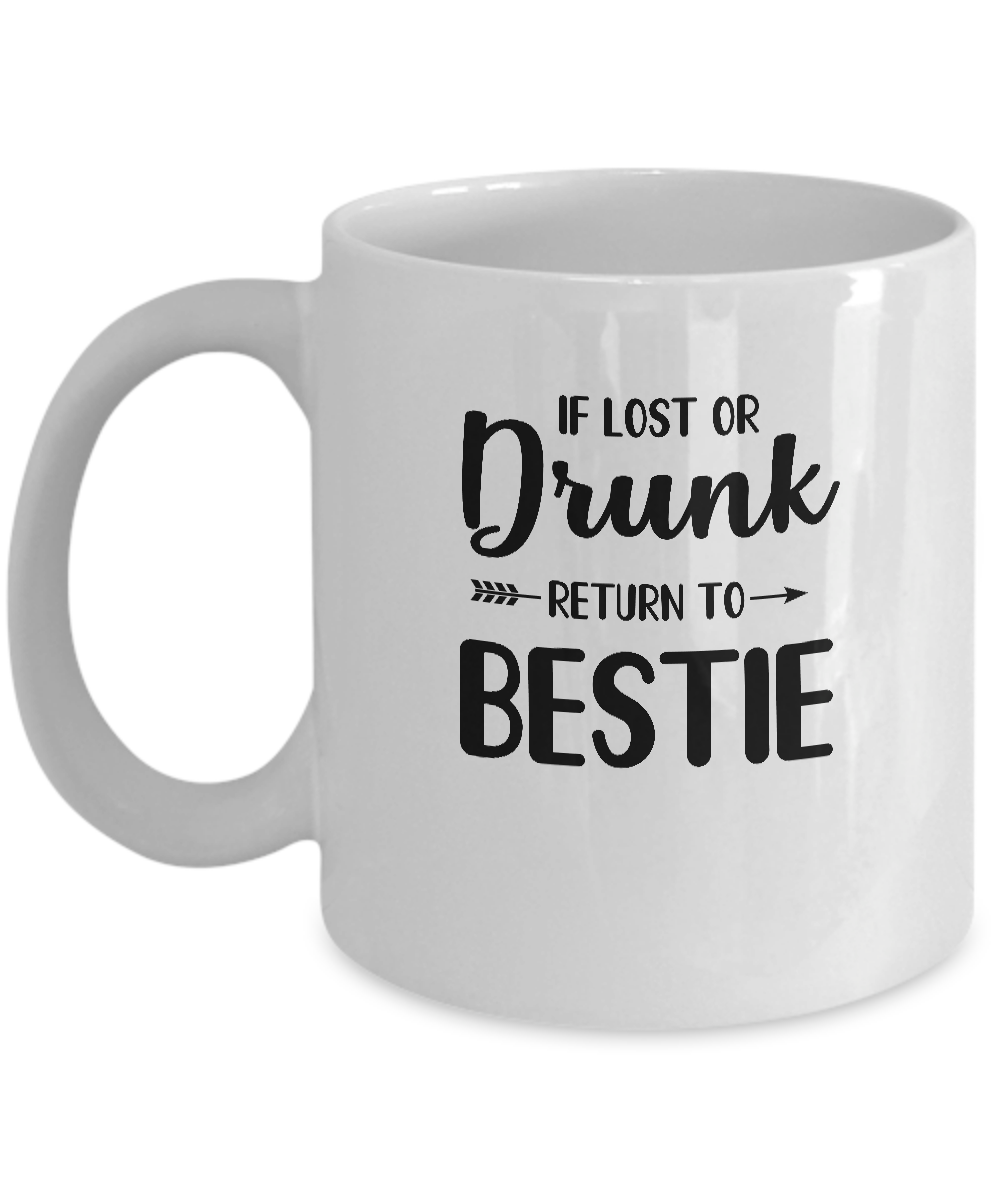 If Lost Or Drunk Please Return To My Bestie Couple Mug