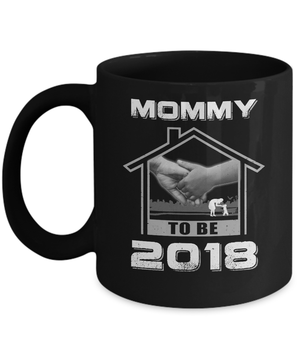 Mommy To Be 2018 New Baby Mug-Coffee Mug-11oz Mug-Black