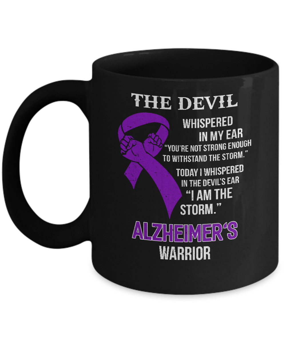 I Am The Storm Support Alzheimer's Awareness Warrior Gift Mug