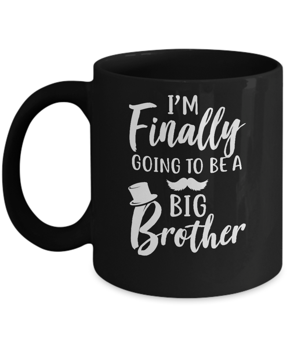 Cute I Am Finally Going To Be A Big Brother Mug