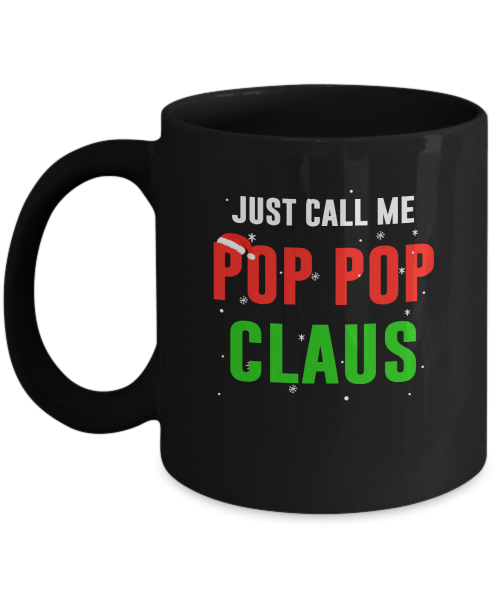 Santa Pop Pop Claus Matching Family Christmas Pajamas Mug