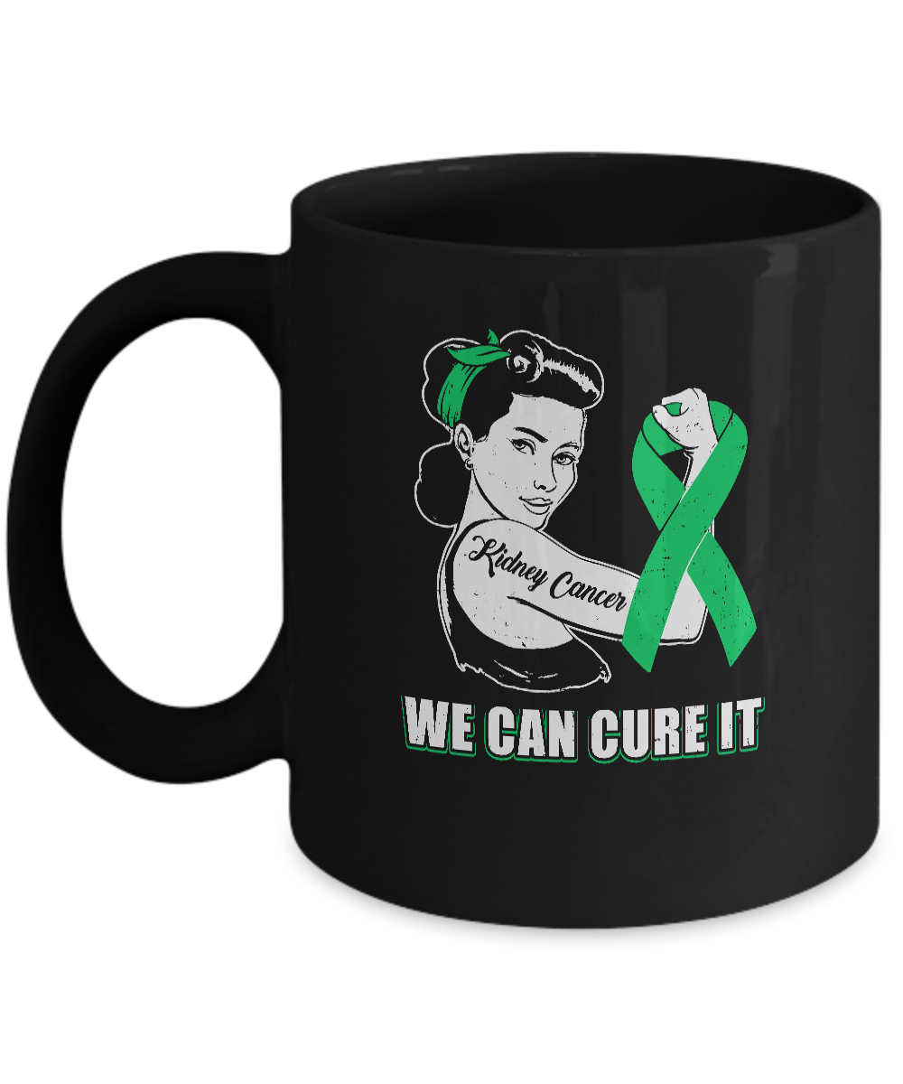 Kidney Cancer Awareness Survivor We Can Cure It Mug-Coffee Mug-11oz Mug-Black