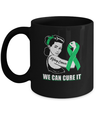 Kidney Cancer Awareness Survivor We Can Cure It Mug-Coffee Mug-11oz Mug-Black