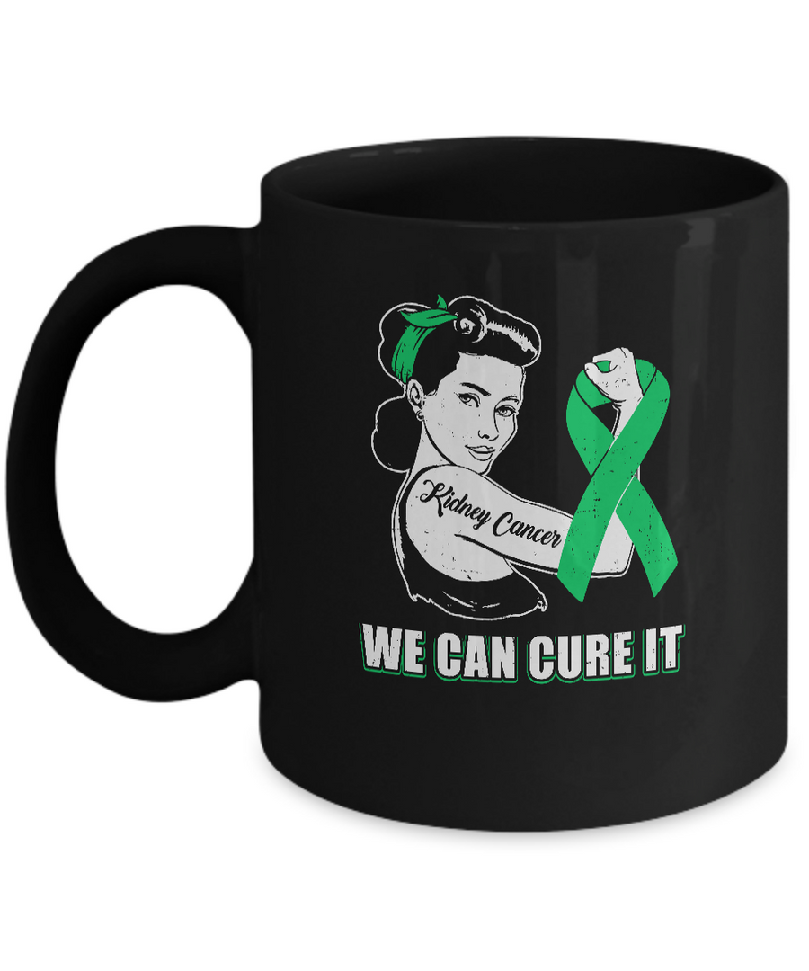 Kidney Cancer Awareness Survivor We Can Cure It Mug-Coffee Mug-11oz Mug-Black