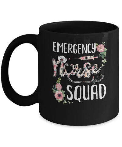 Nursing Emergency Nurse Squad Mug-Coffee Mug-11oz Mug-Black