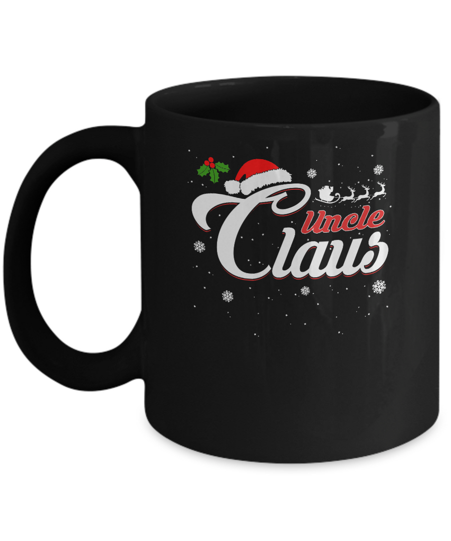 Matching Family Christmas Uncle Claus Mug-Coffee Mug-11oz Mug-Black