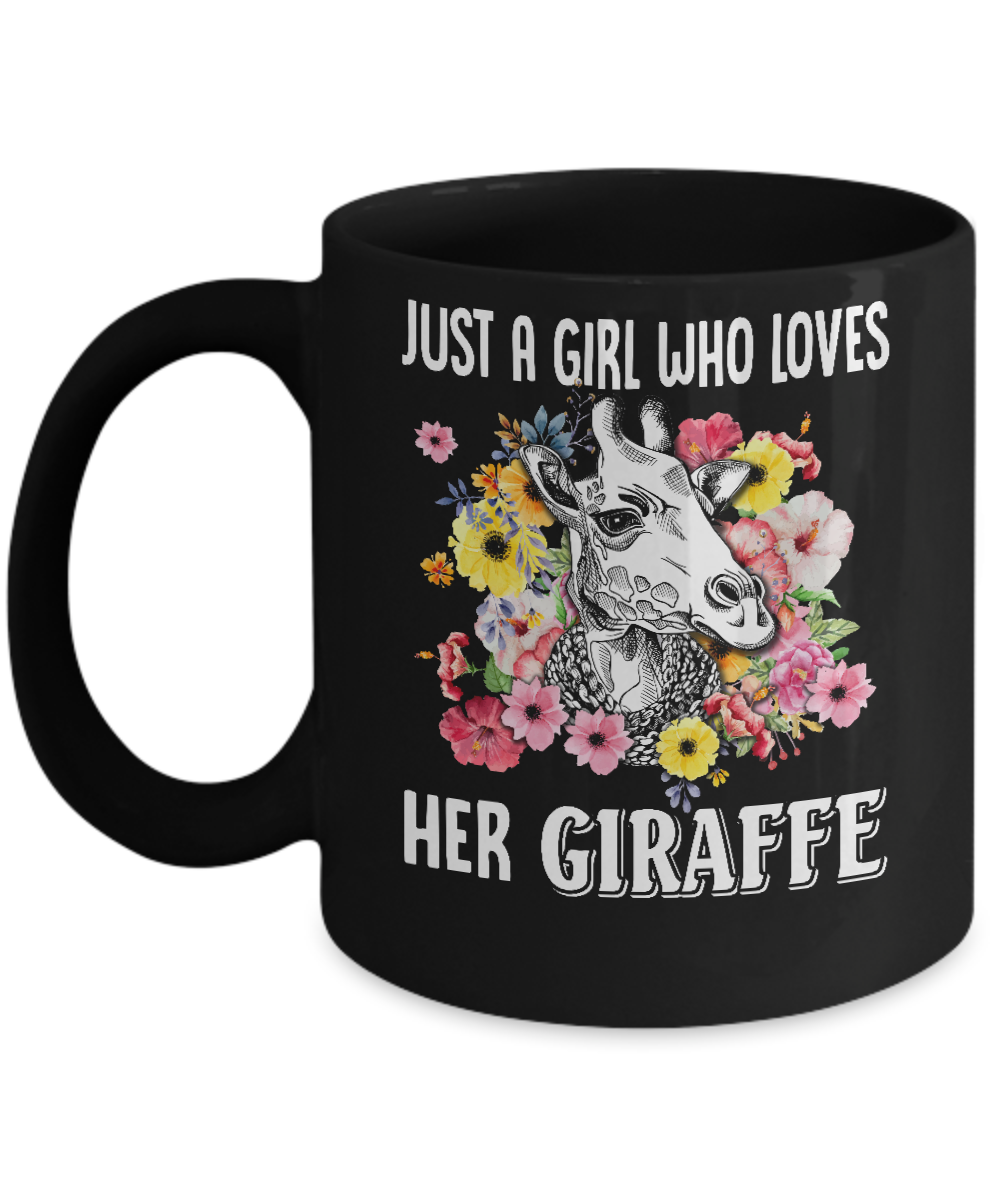 Just A Girl Who Loves Her Giraffe Mug
