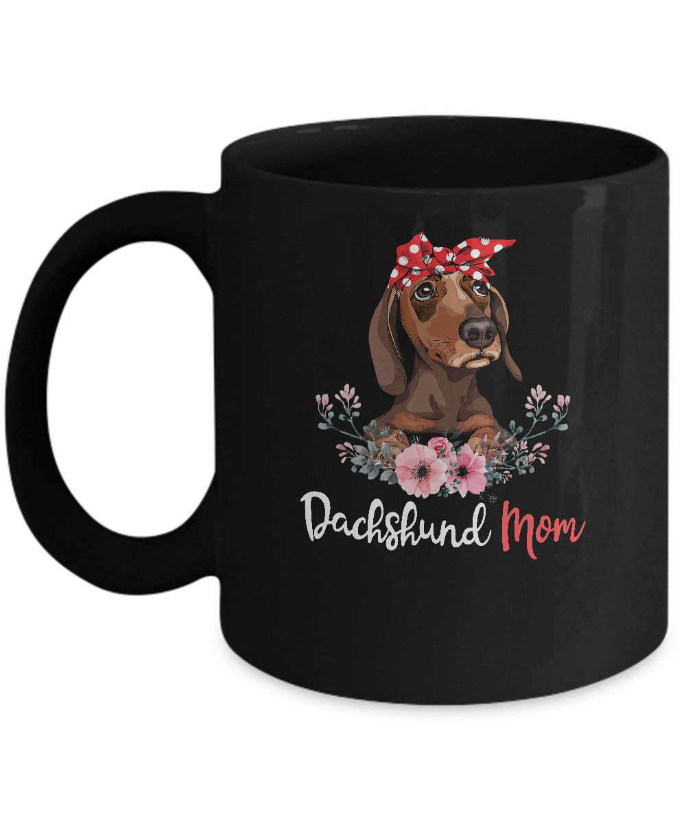 Dachshund Mom Gift For Women Dog Lover Mug