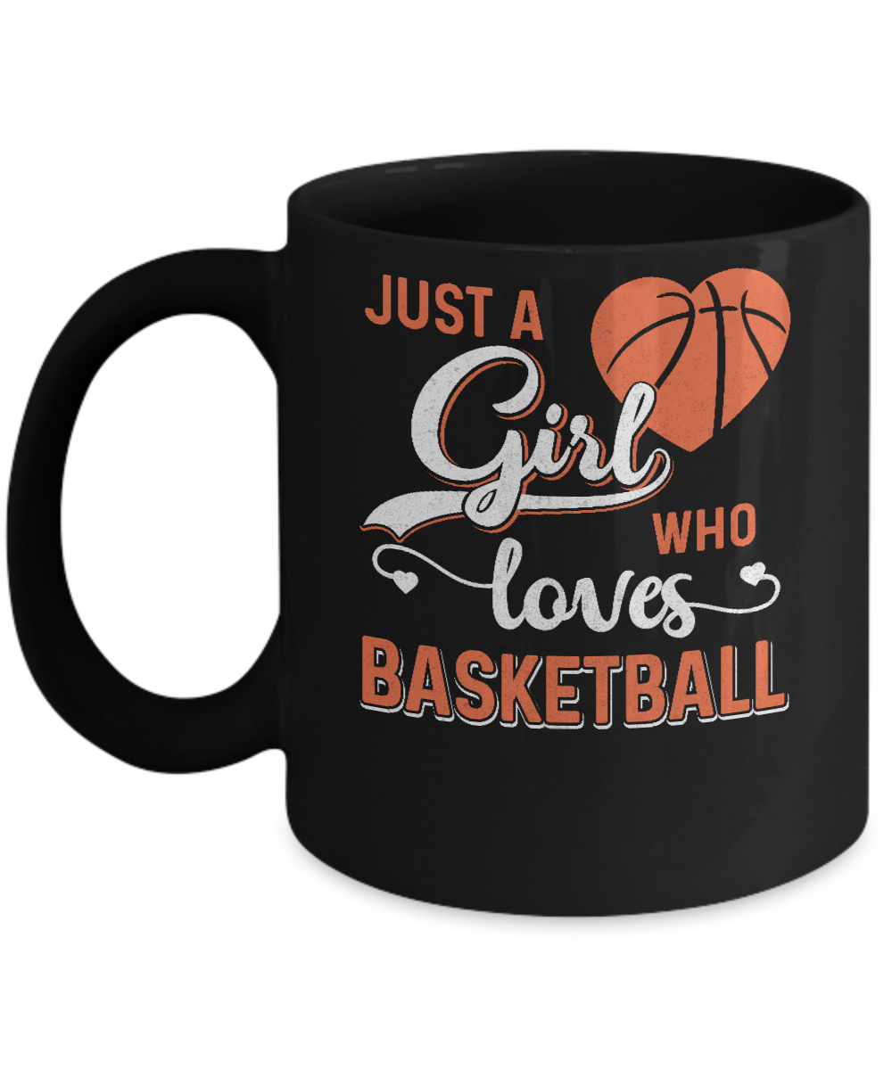 Just A Girl Who Loves Basketball Mug