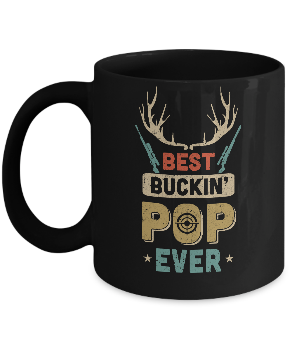 Vintage Best Buckin' Pop Ever Deer Hunting Mug