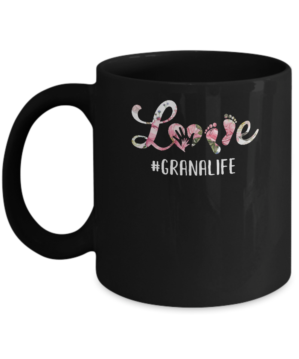 Love Granalife Matching Grandchild And Grana Gifts Mug