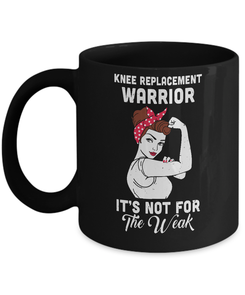 Knee Replacement Warrior Gift For Women Mug