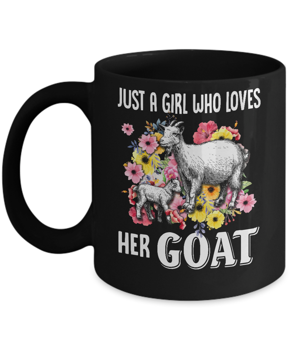 Just A Girl Who Loves Her Goat Mug