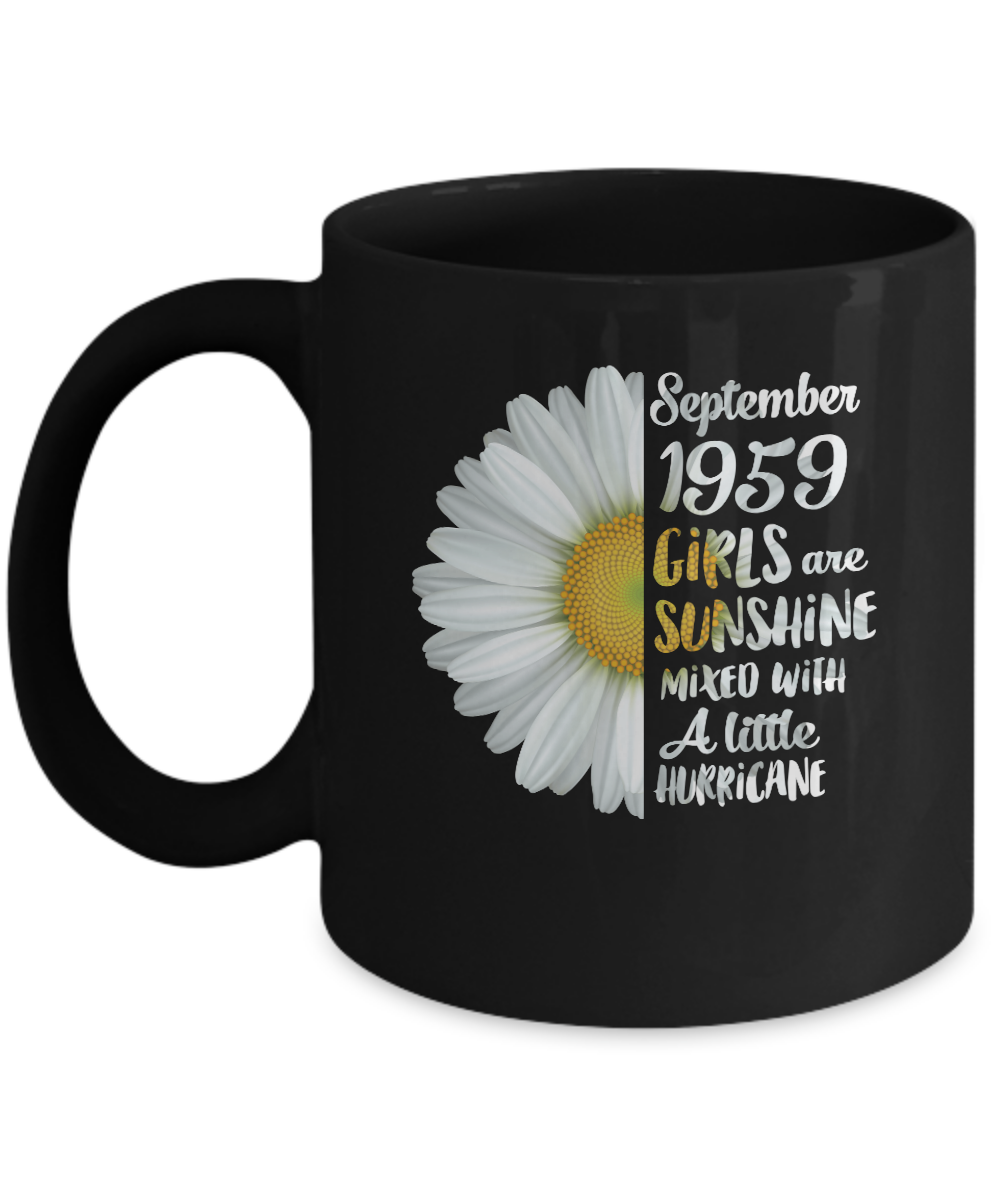 September Girls 1959 63th Birthday Gifts Mug