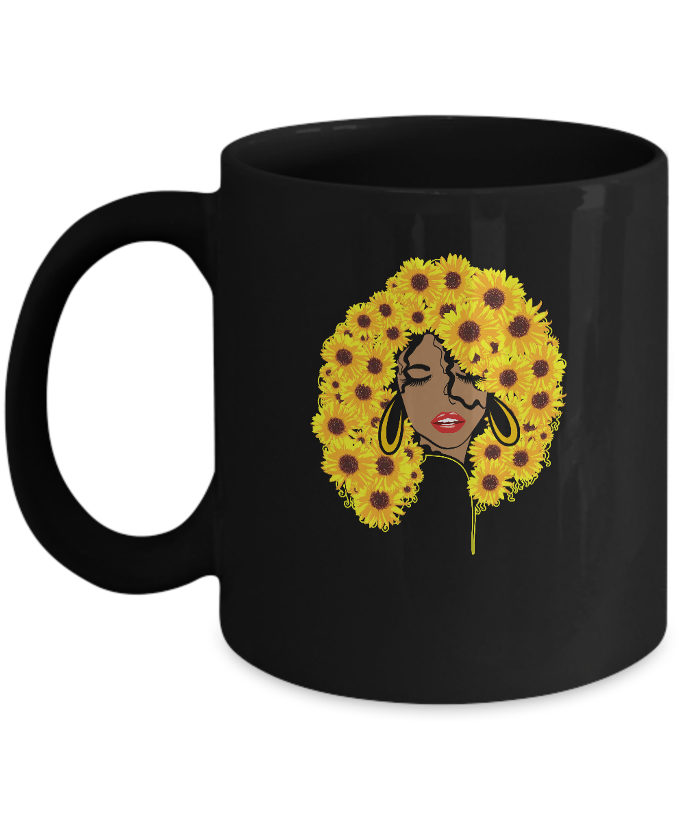 Black Girl Are Sunflowers Mug
