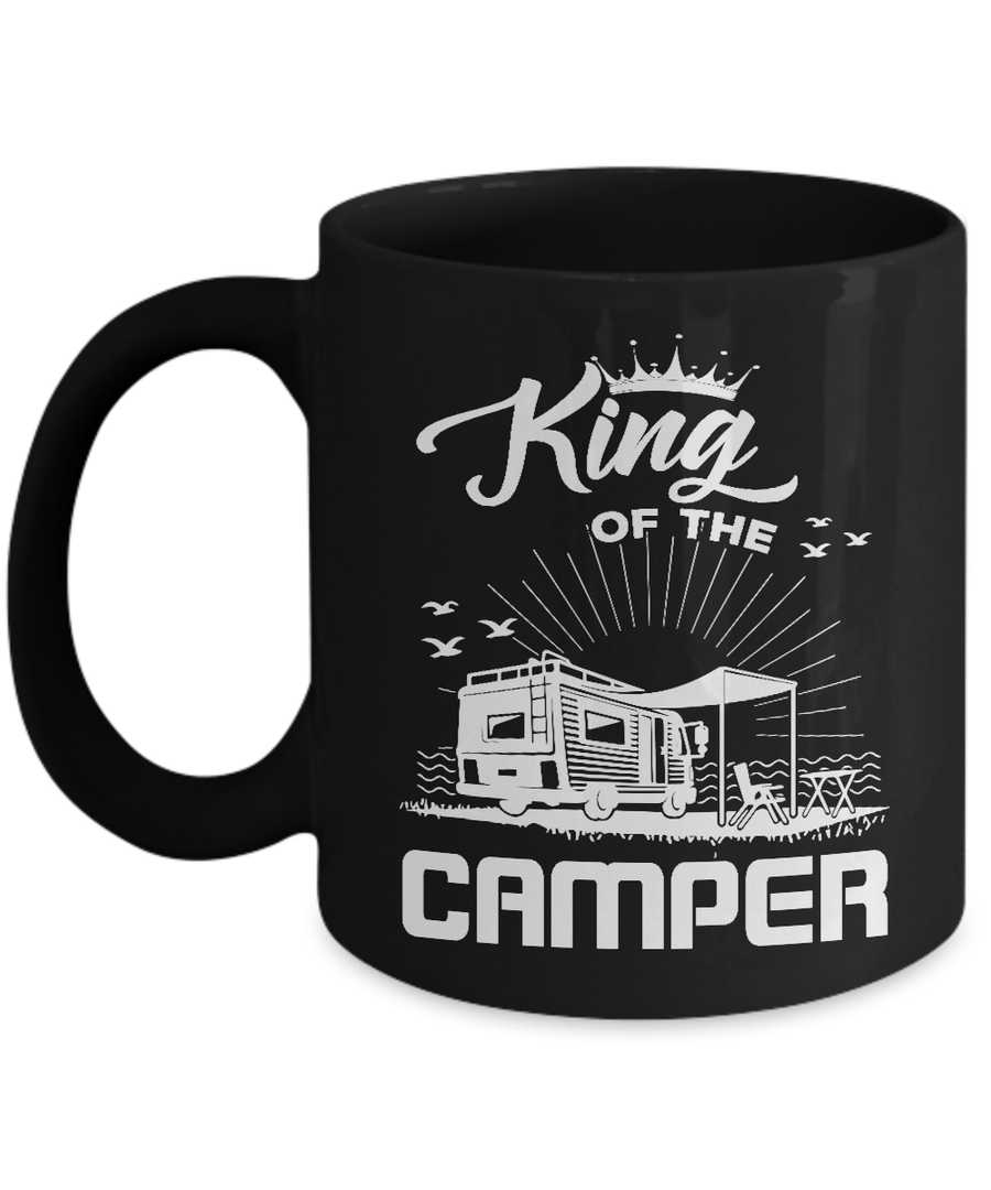 King Of The Camper Mug-Coffee Mug-11oz Mug-Black