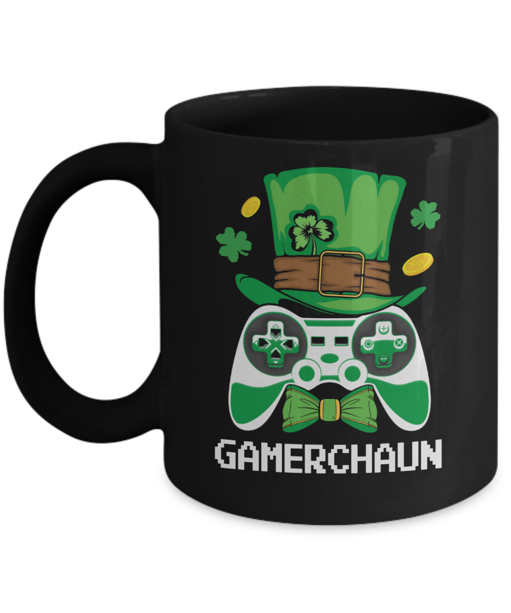 Video Game Leprechaun Costume St. Patrick's Day Kids Gift Mug