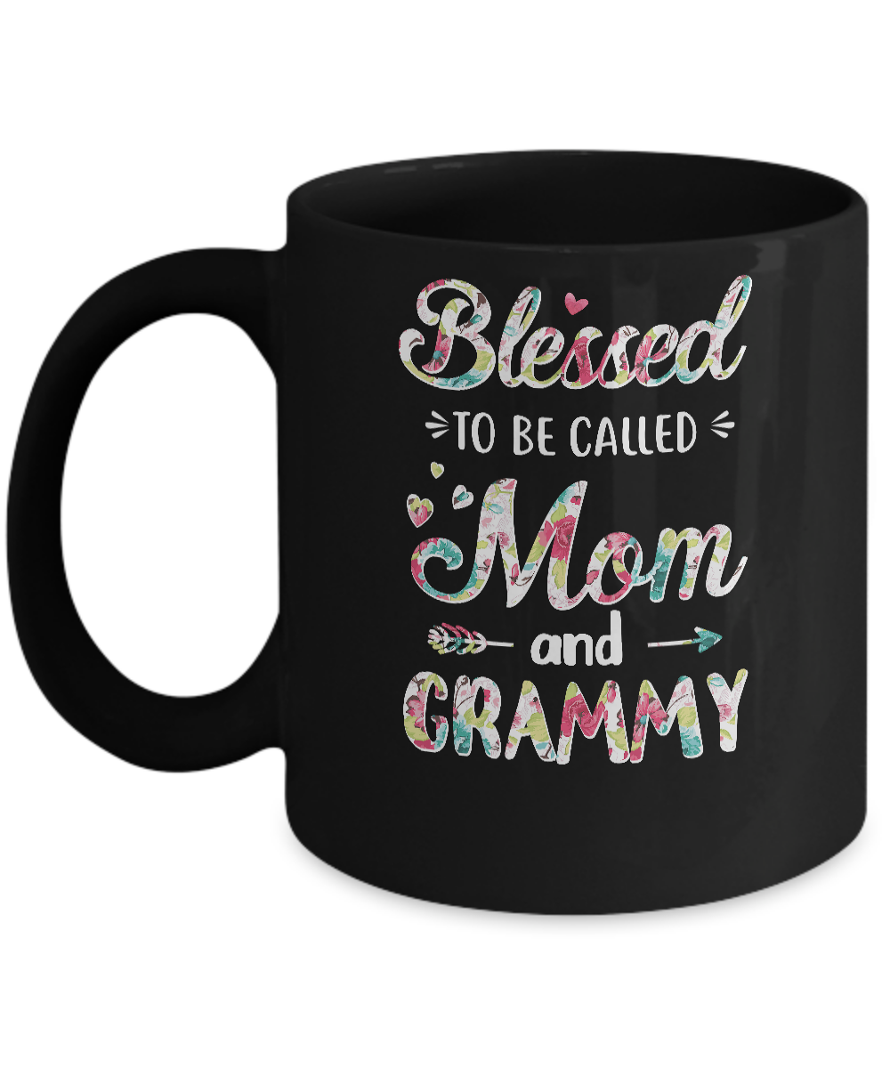 Mothers Day Gifts Blessed To Be Called Mom And Grammy Mug
