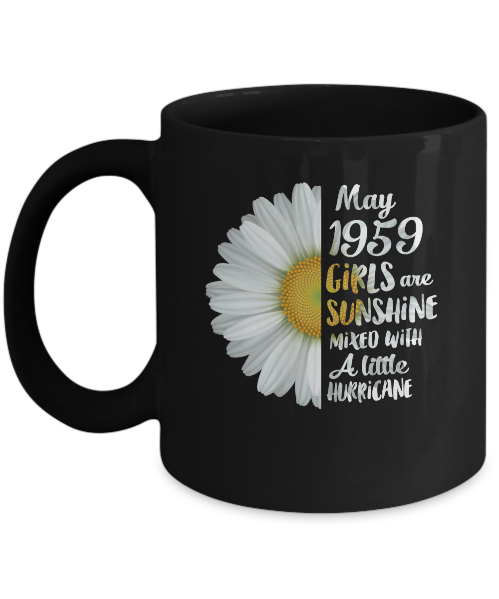 May Girls 1959 63th Birthday Gifts Mug