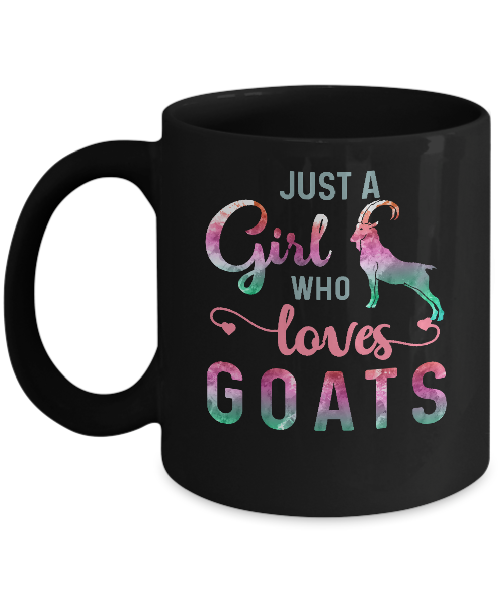 Just A Girl Who Loves Goats Goat Lover Mug