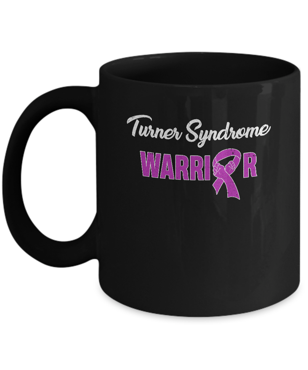 Turner Syndrome Warrior Mug-Coffee Mug-11oz Mug-Black