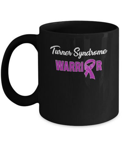 Turner Syndrome Warrior Mug-Coffee Mug-11oz Mug-Black